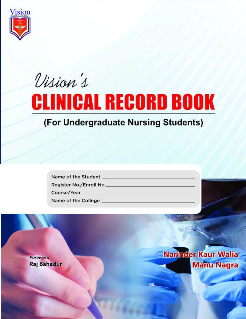 VISION’S CLINICAL RECORD BOOK